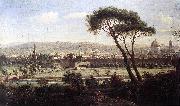 WITTEL, Caspar Andriaans van View of Florence from the Via Bolognese USA oil painting artist
